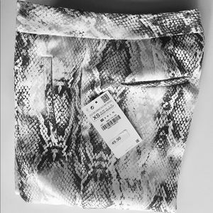 NWT Snake print flowy pants